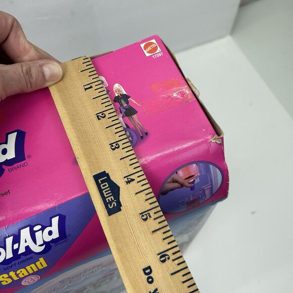 Barbie Kool Aid Soft Drink Stand Playset Mattel 1997 Item No 17397 NRFB NIB - Picture 10 of 12